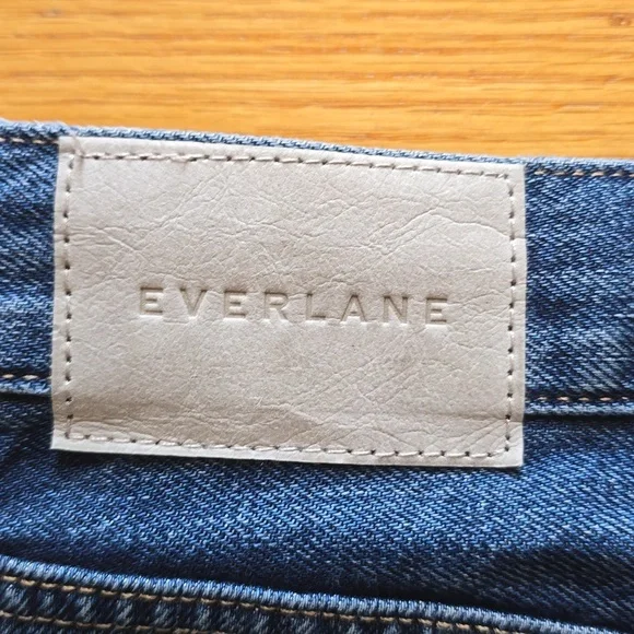 Everlane, The 90's Way-High Jean, Blue, EUC, Women's 28 Long - Picture 12 of 16